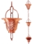 Picture of Rain Chains by JASINC Pure Copper Grape Vine Rain Chain 8.5 ft JAS8005C